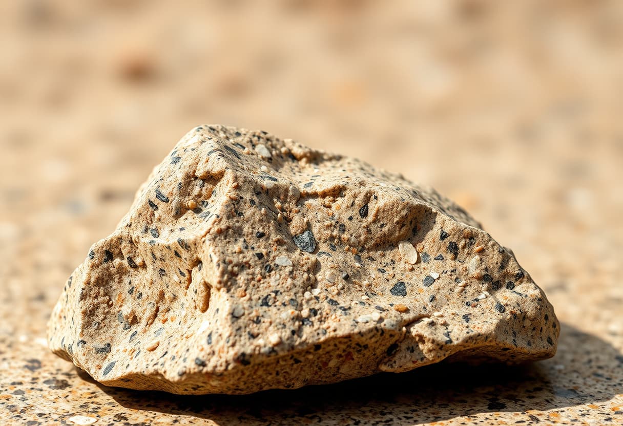 Comparação lado a lado de uma chapa de mármore e uma de granito